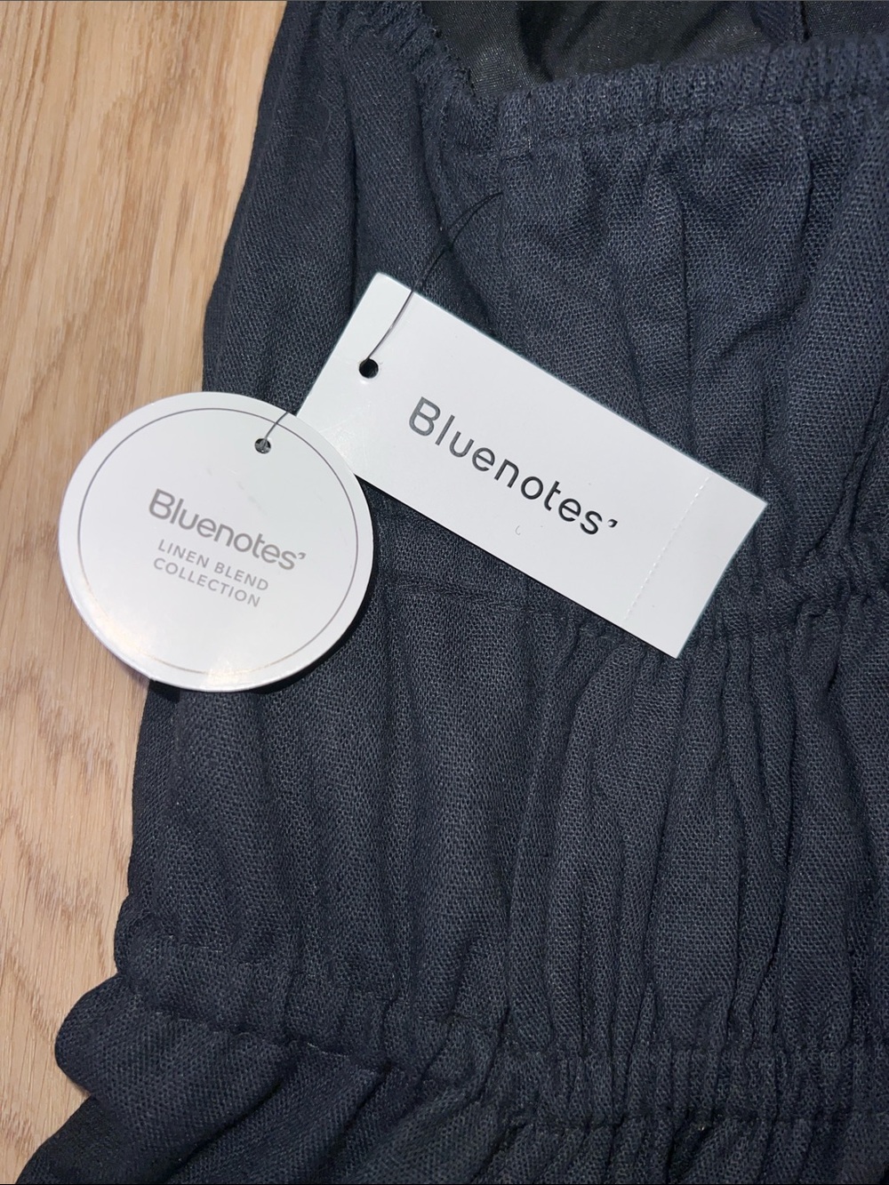 Bluenotes Black Tie-Front Mini Dress - Picture 11 of 16